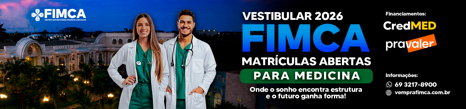 VestFIMCA está com inscrições abertas